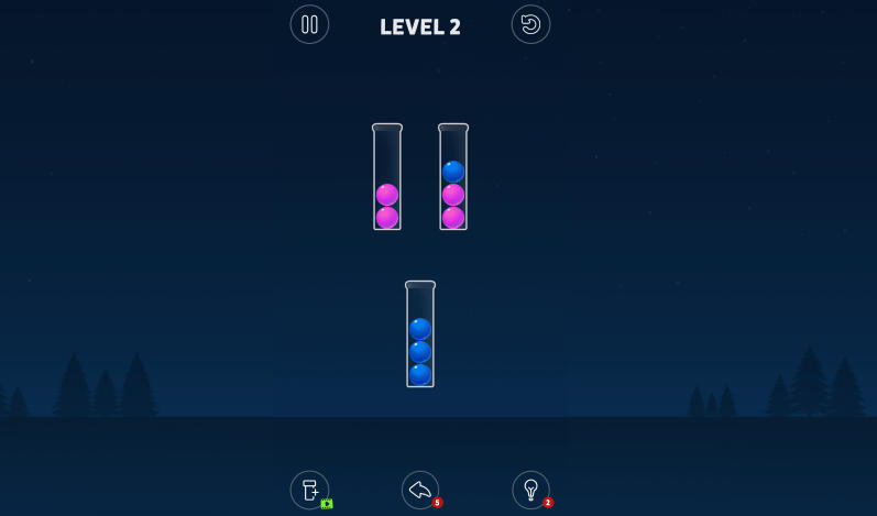 Ball Sort Puzzle Gameplay Ball Sort Puzzle Gameplay - Game screenshot