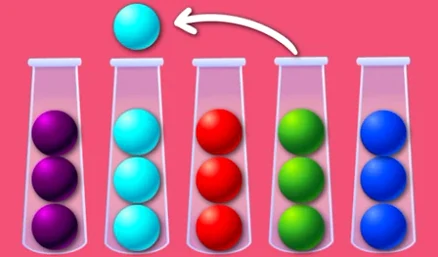 Ball Sort Puzzle Gameplay - Game screenshot