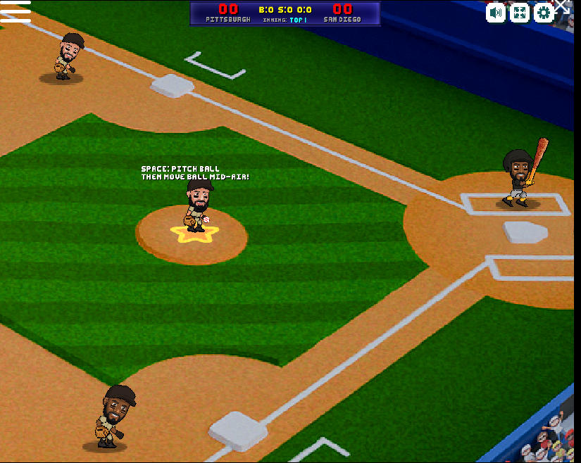 Baseball Bros Homerun - Game screenshot
