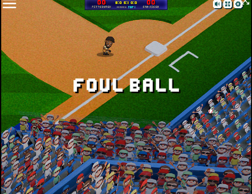 Baseball Bros Pitching - Game screenshot
