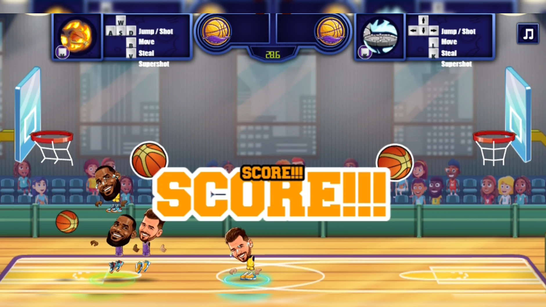 Basketball Stars Action Basketball Stars Action - Game screenshot