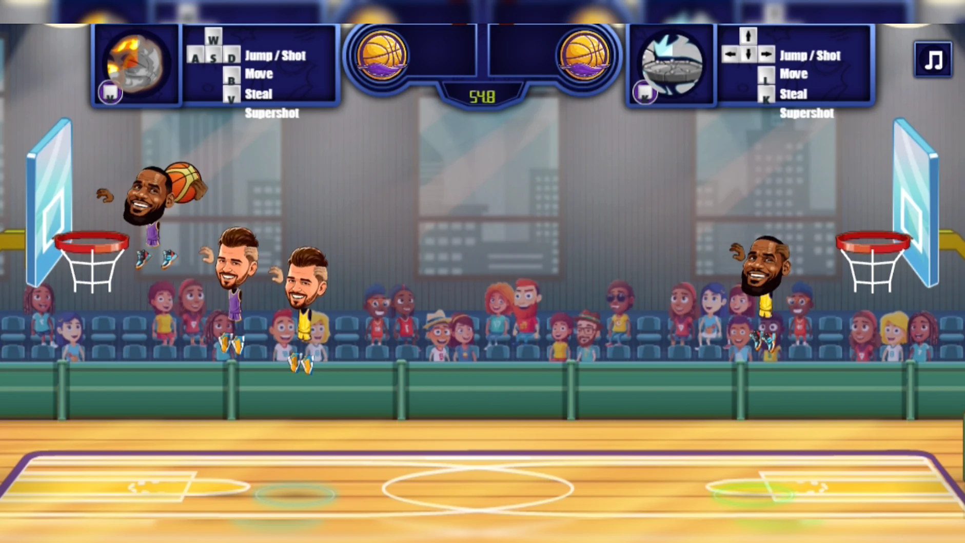 Basketball Stars Gameplay Basketball Stars Gameplay - Game screenshot