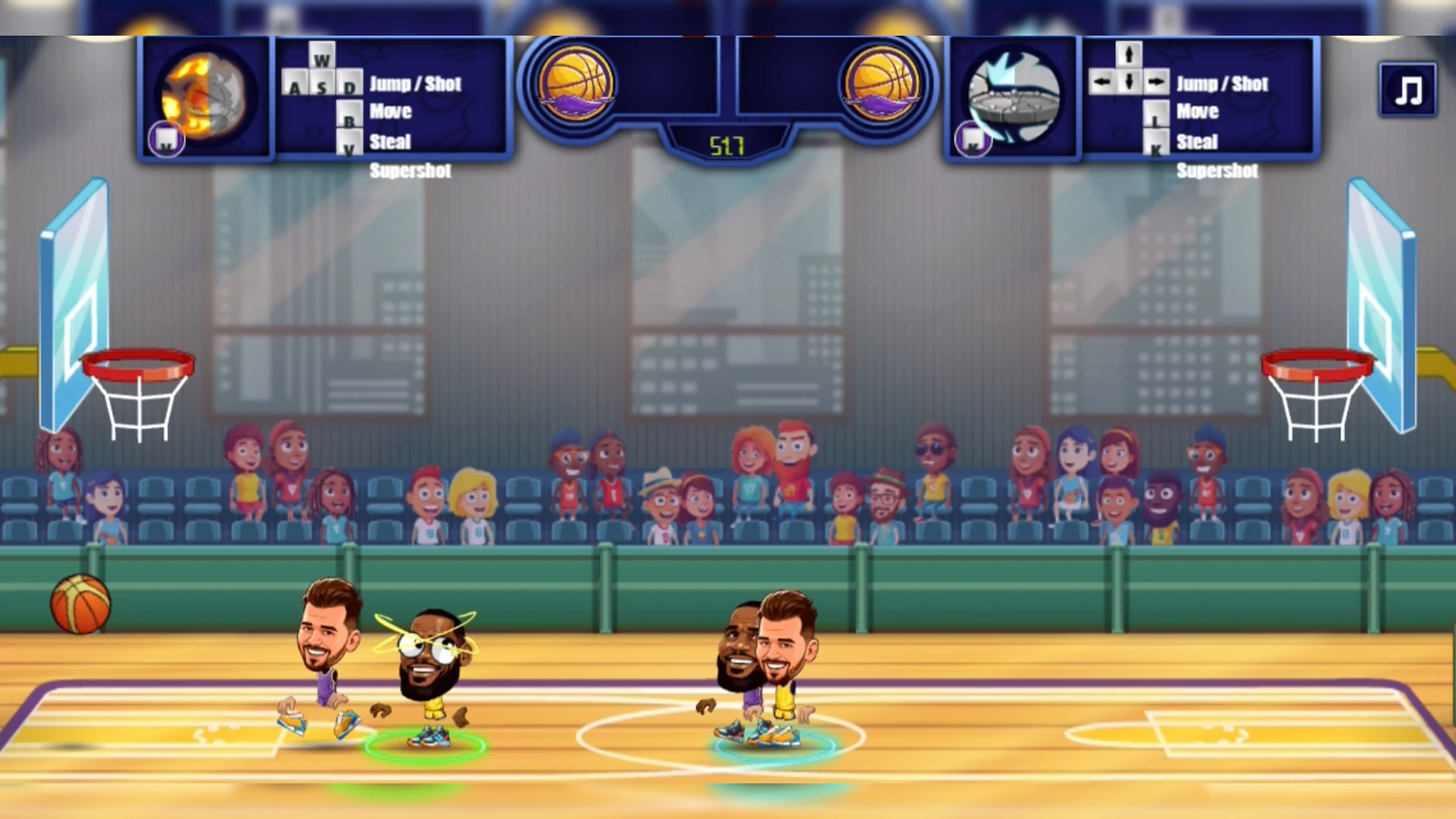 Basketball Stars Multiplayer Basketball Stars Multiplayer - Game screenshot