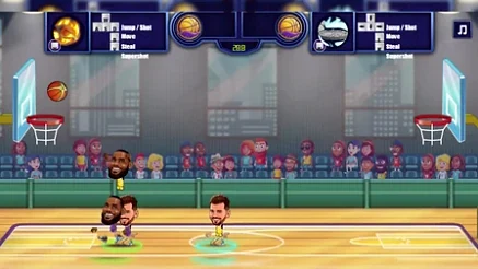 Basketball Stars Power Ups Basketball Stars Power Ups - Game screenshot