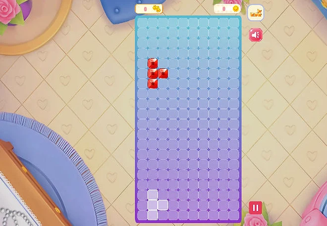 Beauty Puzzle Completed Image - Game screenshot