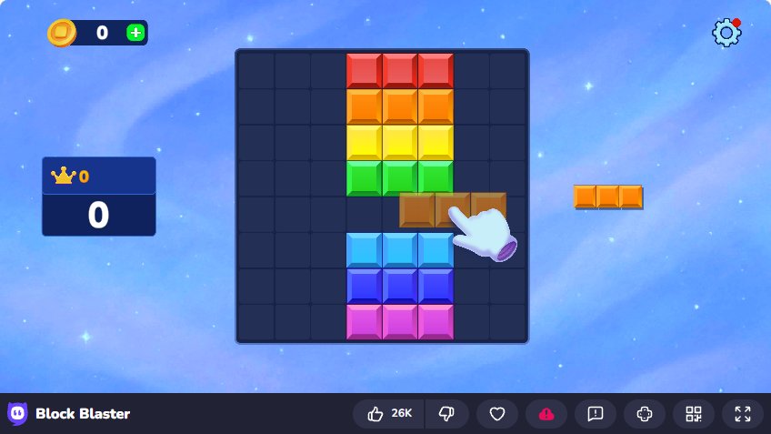 Block Puzzle Master Gameplay Board - Game screenshot