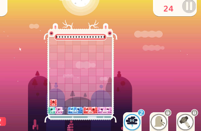 Blocky Rush Colorful Blocks Blocky Rush Colorful Blocks - Game screenshot