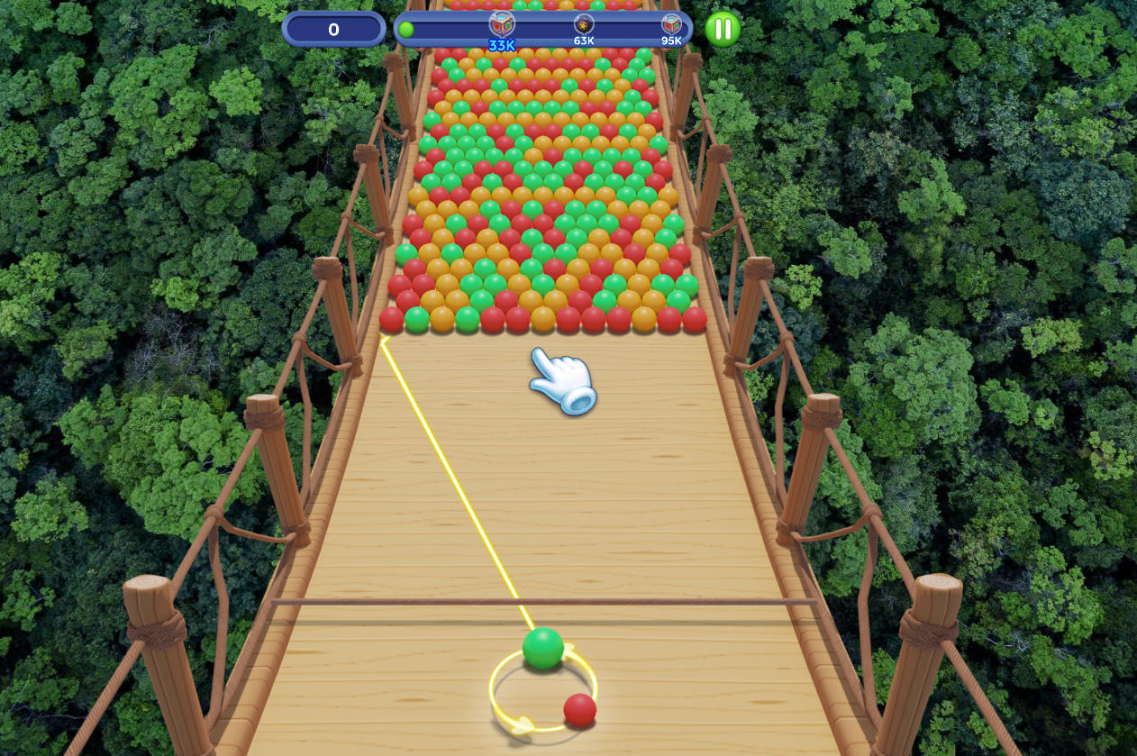 Bubble Fall Gameplay Bubble Fall Gameplay - Game screenshot