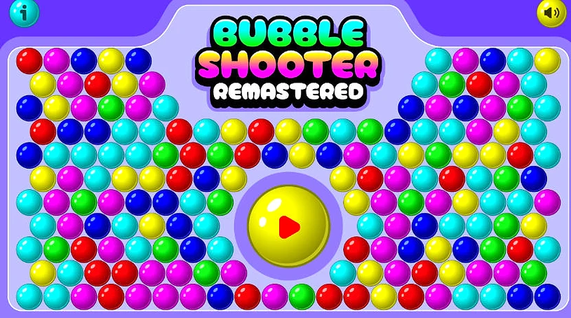 Bubble Shooter Remastered Classic Gameplay Bubble Shooter Remastered Classic Gameplay - Game screenshot