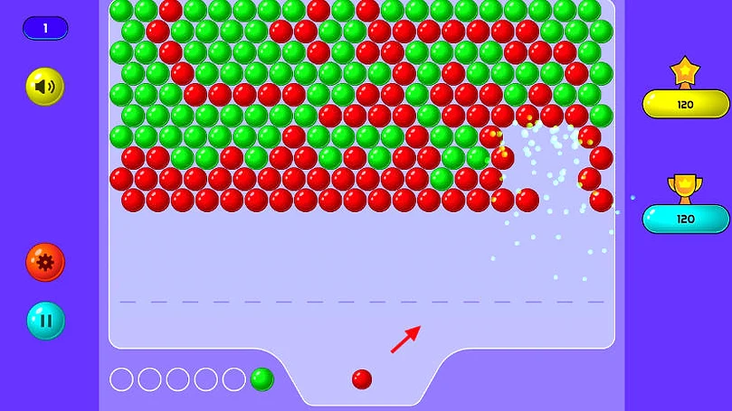 Bubble Shooter Remastered High Score Bubble Shooter Remastered High Score - Game screenshot