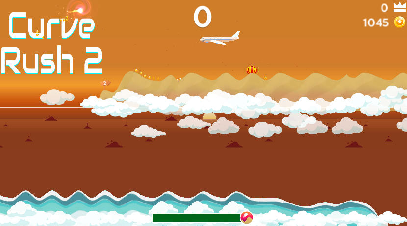 Curve Rush 2 Curved Gameplay Curve Rush 2 Curved Gameplay - Game screenshot