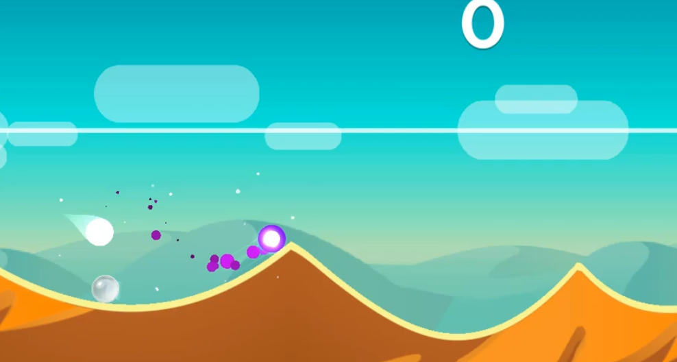 Curve Rush Desert Slopes Curve Rush Desert Slopes - Game screenshot