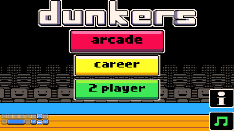 Dunkers Characters - Game screenshot
