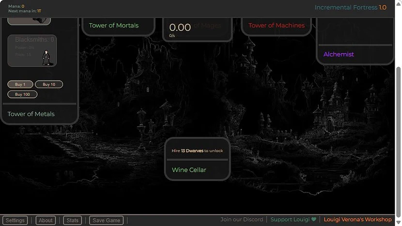 Incremental Fortress Castle Building - Game screenshot