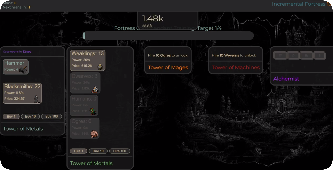 Incremental Fortress Troop Defense Incremental Fortress Troop Defense - Game screenshot
