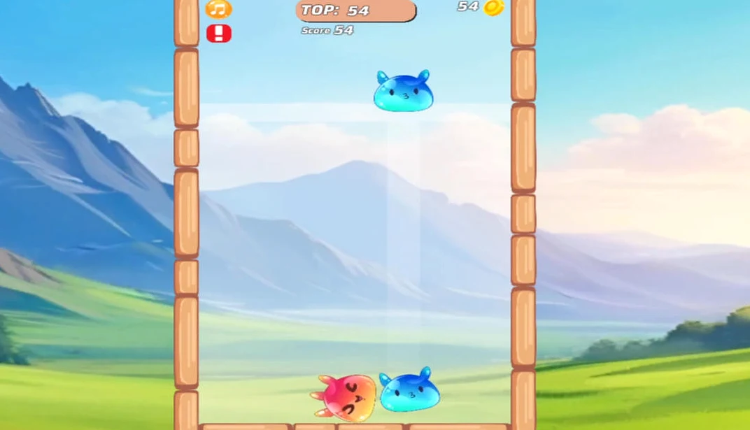 Jeli2d Bouncy Physics - Game screenshot