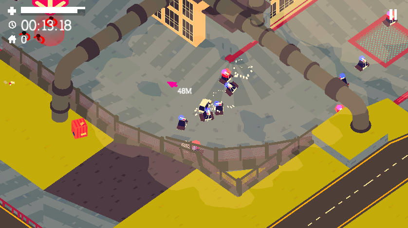 Mad Pursuit City Escape - Game screenshot