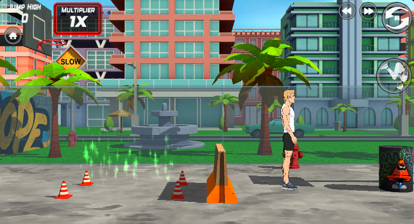 Mr Flip Acrobatic Flip - Game screenshot