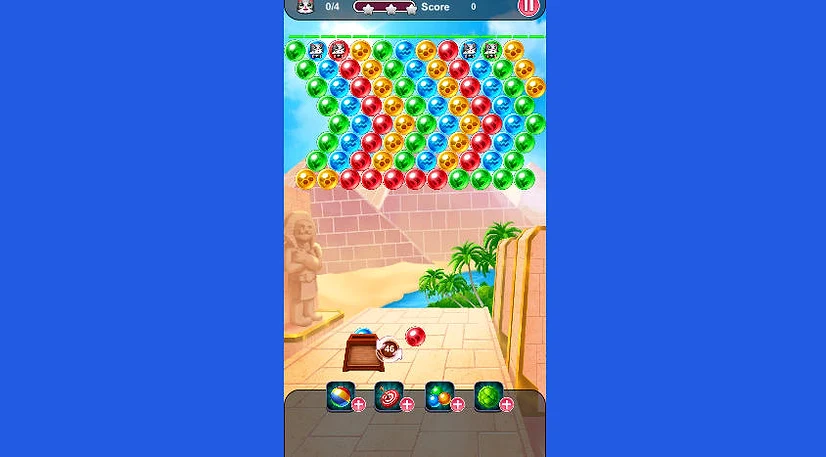 Save The Cats Bubble Shooter Mission Complete - Game screenshot