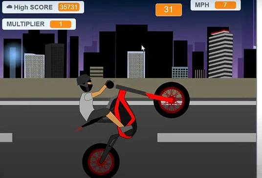Soflo Wheelie Bike Upgrade - Game screenshot