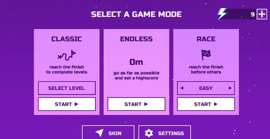 Space Waves Arrow Gameplay - Game screenshot