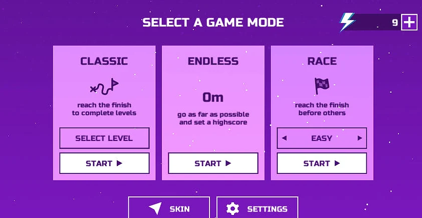 Space Waves Arrow Gameplay Space Waves Arrow Gameplay - Game screenshot