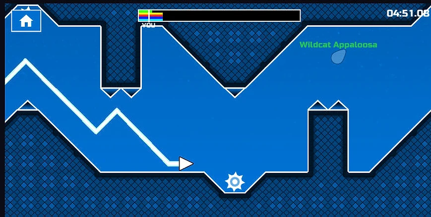 Space Waves Obstacles Space Waves Obstacles - Game screenshot