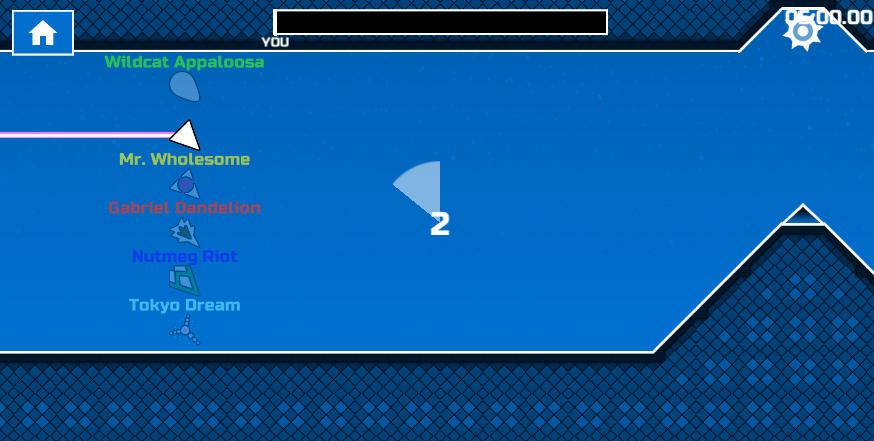 Space Waves Tight Angles - Game screenshot