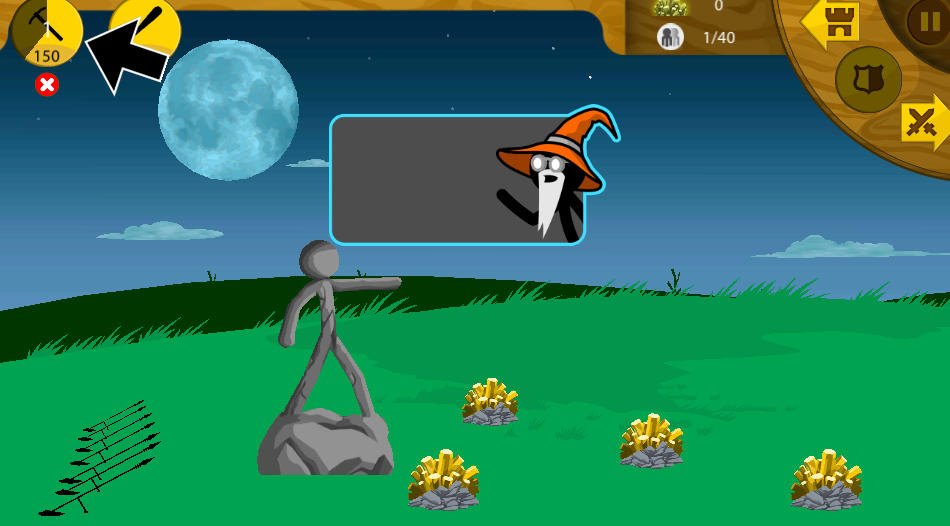 Stickman Empires Building Gameplay - Game screenshot