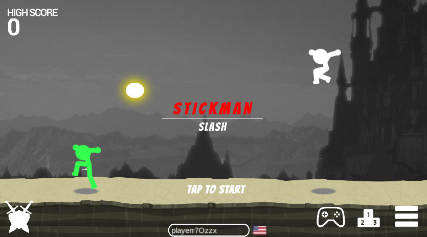 Stickman Slash Obstacle Slashing Stickman Slash Obstacle Slashing - Game screenshot