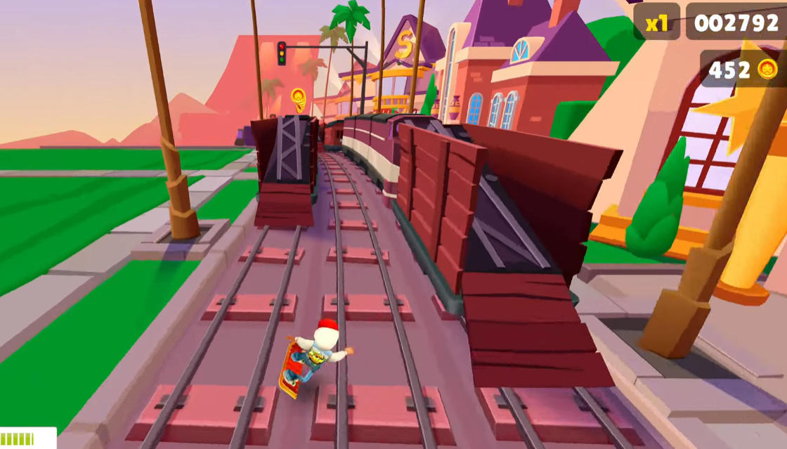 Subway Surfers Hollywood Film Studio - Game screenshot