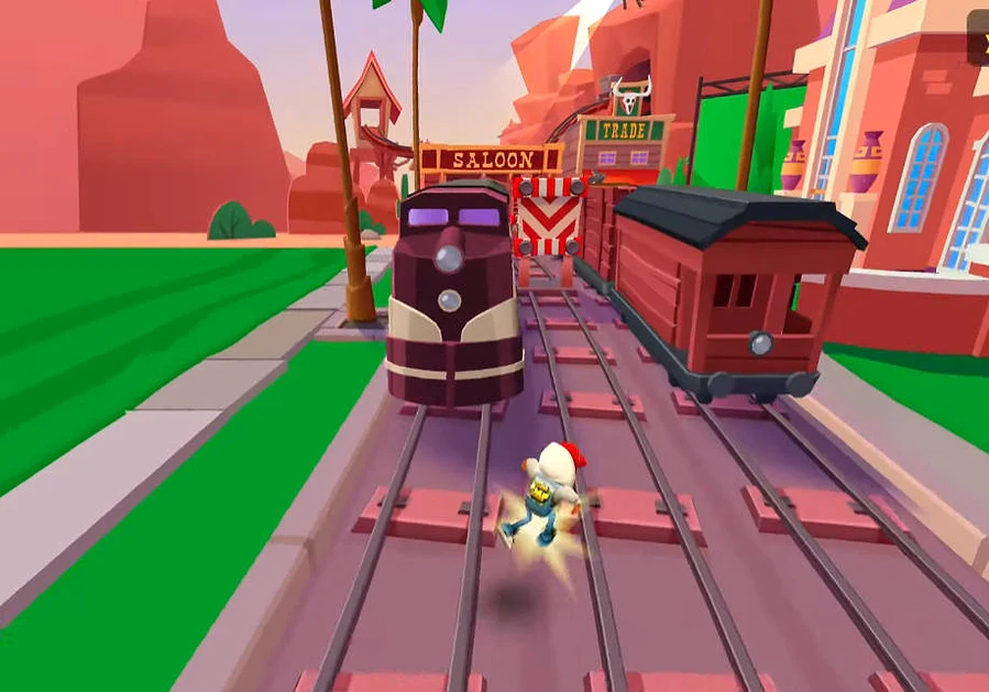 Subway Surfers Hollywood Movie Set - Game screenshot