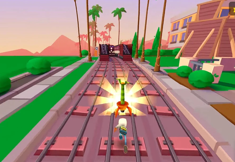 Subway Surfers Hollywood Walk Of Fame - Game screenshot