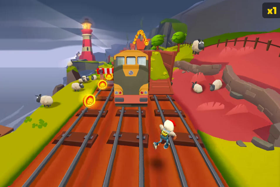 Subway Surfers Ireland Celtic Running - Game screenshot