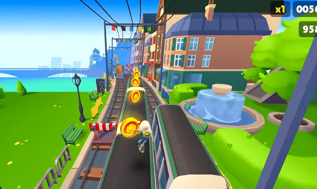 Subway Surfers Paris French Streets - Game screenshot