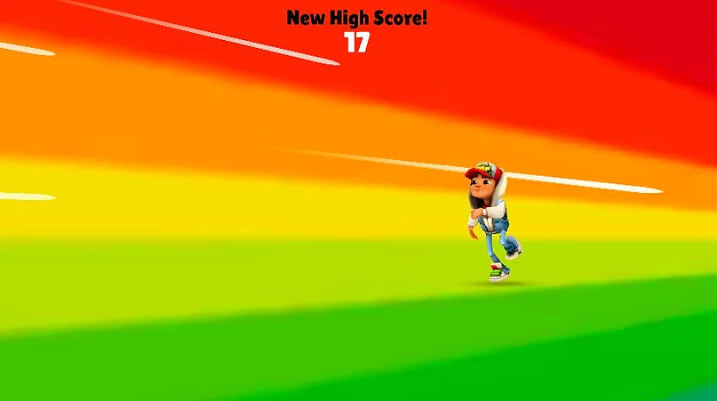 Subway Surfers Snake Fireworks - Game screenshot