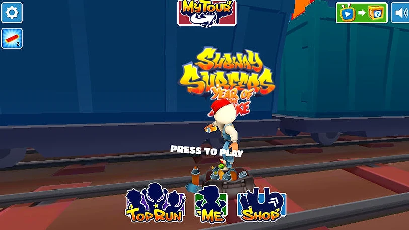 Subway Surfers Snake Special Character - Game screenshot