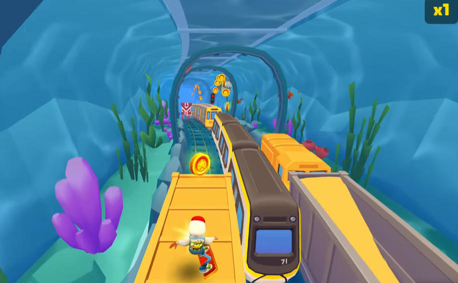 Subway Surfers Sydney Harbor Bridge Subway Surfers Sydney Harbor Bridge - Game screenshot