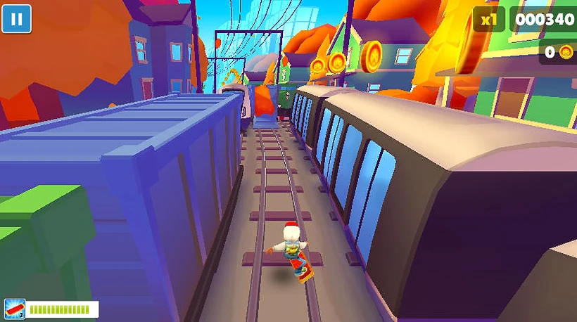 Subway Surfers Vancouver Character Board - Game screenshot