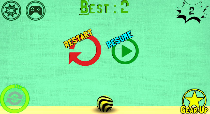 Swipe Ball Control Gameplay Swipe Ball Control Gameplay - Game screenshot