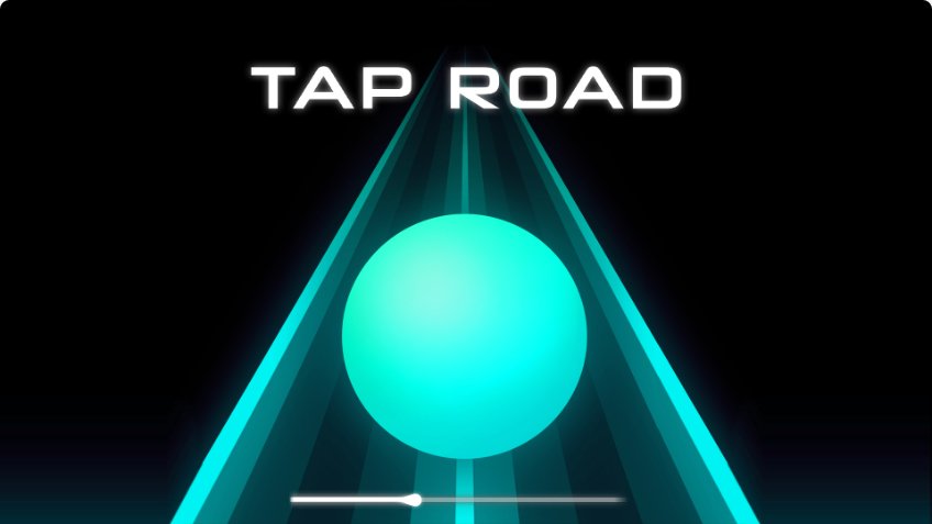 Tap Road Winding Path Gameplay - Game screenshot