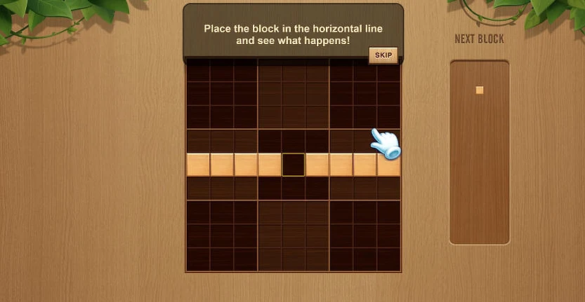 Wood Block Journey Peaceful Experience - Game screenshot