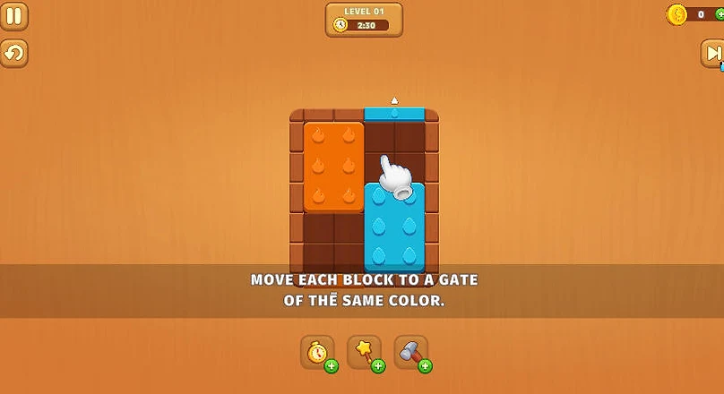 Wood Color Block Puzzle Board Wood Color Block Puzzle Board - Game screenshot